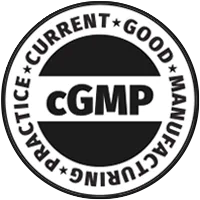 cGMP – Current Good Manufacturing Practice seal